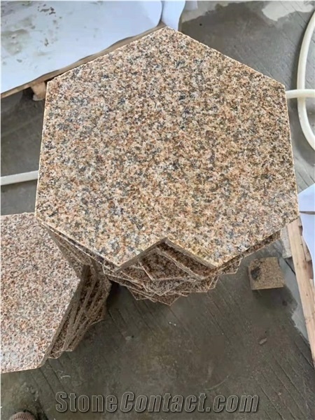 China G682 Flamed Granite Zhangpu Rust Stone Pavers