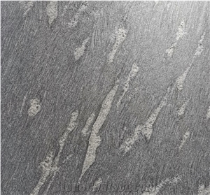 Cloud Black Stone Granite Chisel Wall Slabs & Floor Tiles