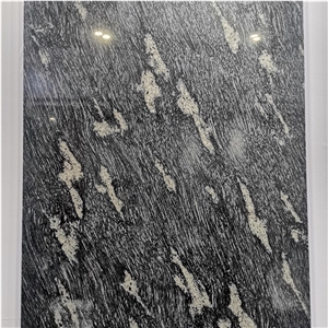 Cloud Black Stone Granite Polished Wall Slabs & Floor Tiles