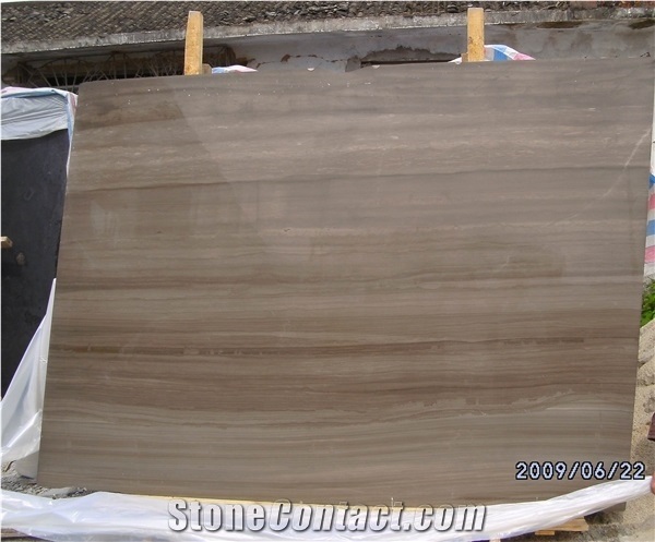 Coffee Wood Vein Marble Polished Wall Slabs & Floor Tiles