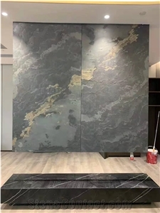 G0810 Grey Schist Brushed 3mm Ultrathin Wall Covering Slabs