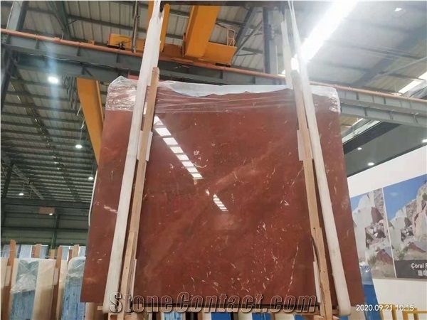 Rosso Alicante Marble Red Polished Big Slabs & Floor Tiles