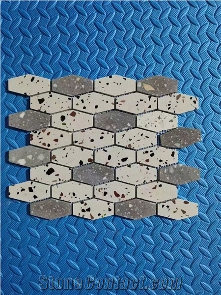 Brand New Terrazzo Mosaic Tiles Composited Marble Mosaic