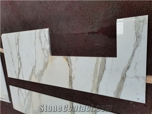 Calacatta Gold Marble Counter Tops and Marble Vanity Tops