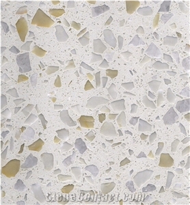 White Terrazzo Floor Tile Terrazzo Wall Cladding Terrazzo