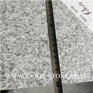 Flamed / Exfoliated Padang White, G603 Crystal White Granite
