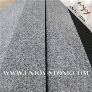 Flamed G612 Olive Green Granite Cut to Size Strip