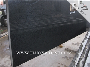 Polished Raven G684 Andesite, Cut to Size Tiles and Slabs