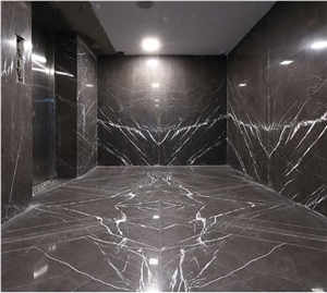 Pietra Gray Marble Tiles and Slabs