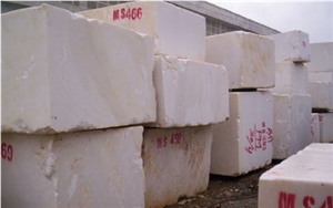 Crystal White Block, Viet Nam White Marble Stone