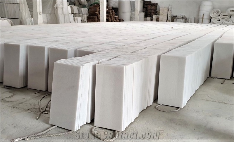 Crystal White Marble - Polished