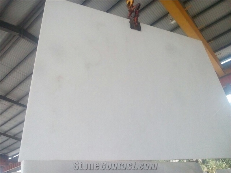 Crystal White/Pure White Marble Slabs & Tiles