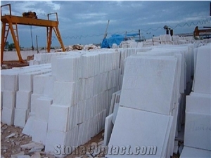 Crystal White/Pure White Marble Slabs & Tiles