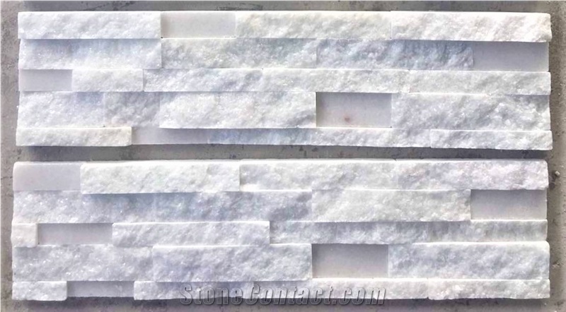 Cultured Wall Panels, Vietnam Crystal White Marble