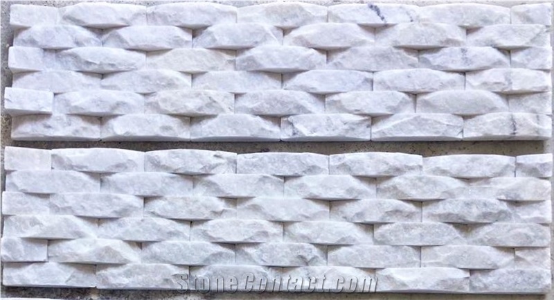 Cultured Wall Panels - Vietnam Milky White Marble