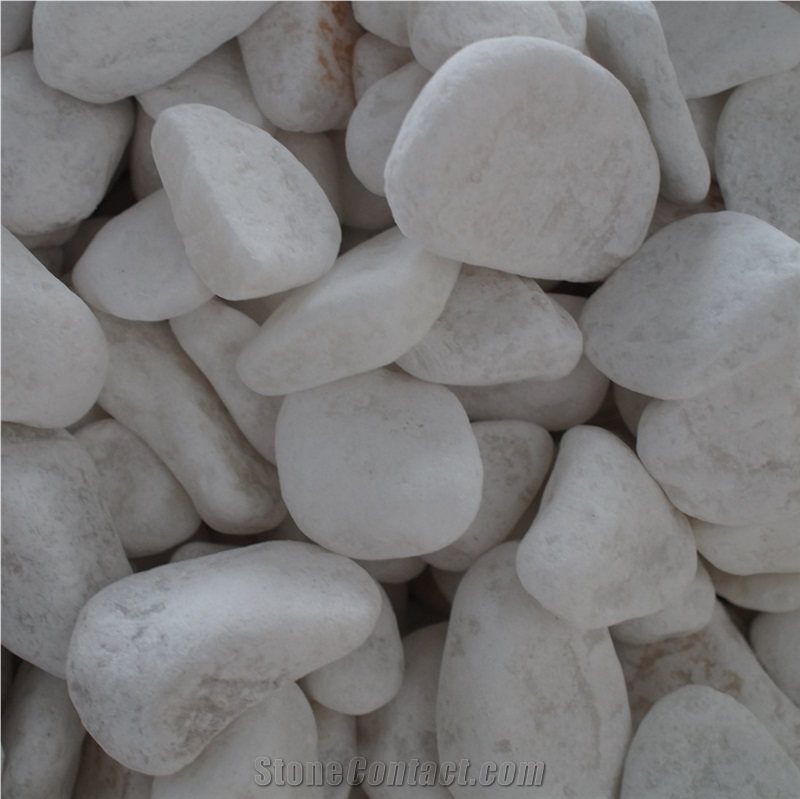 Best Seller White Pebble Stone for Decorating Garden