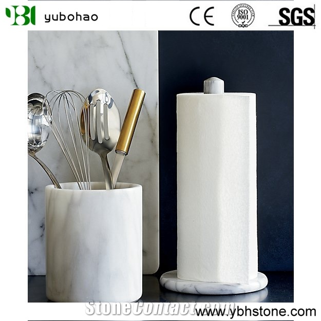 Bianco Carrara/Honed White Marble for Kitchen Sets