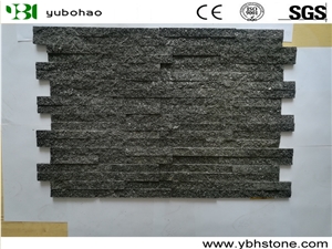 Black Quartzite/Stacked Natural Stone Wall Panels