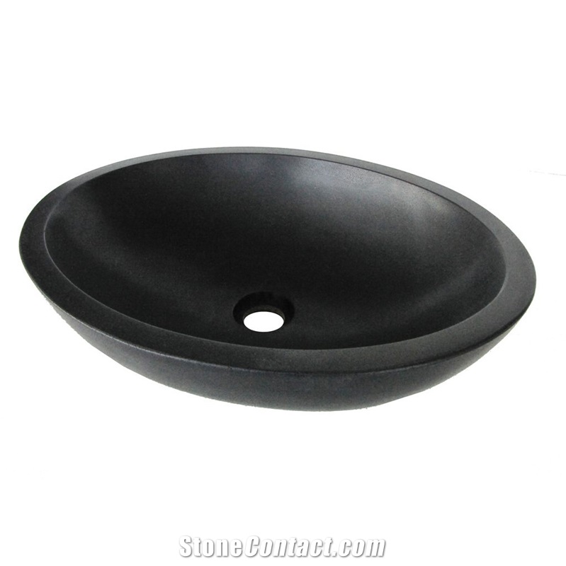 Black Round Basins, China Granite Sinks,Wash Bowls