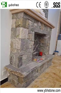 Cemented Stacked Natural Stone Wall Panel/Veneer