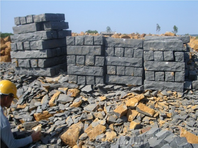 China Black Granite Kerb Stone, Curbstone
