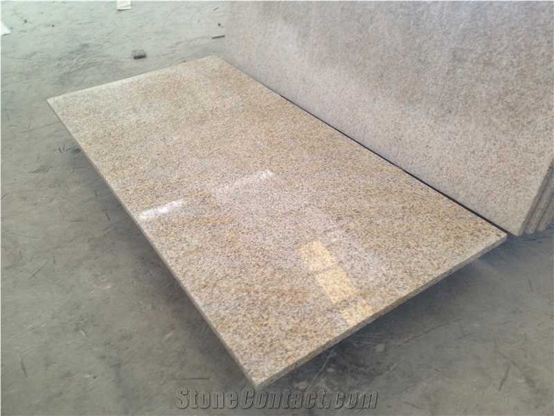 G682/Shangdong Rusty,Beige Granite Slabs/Walling