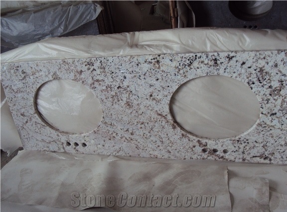 Galaxy White/Granite Stone, Countertops, Vanity