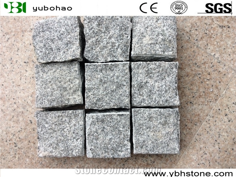 Grey G603 Granite Cube Stone & Pavers