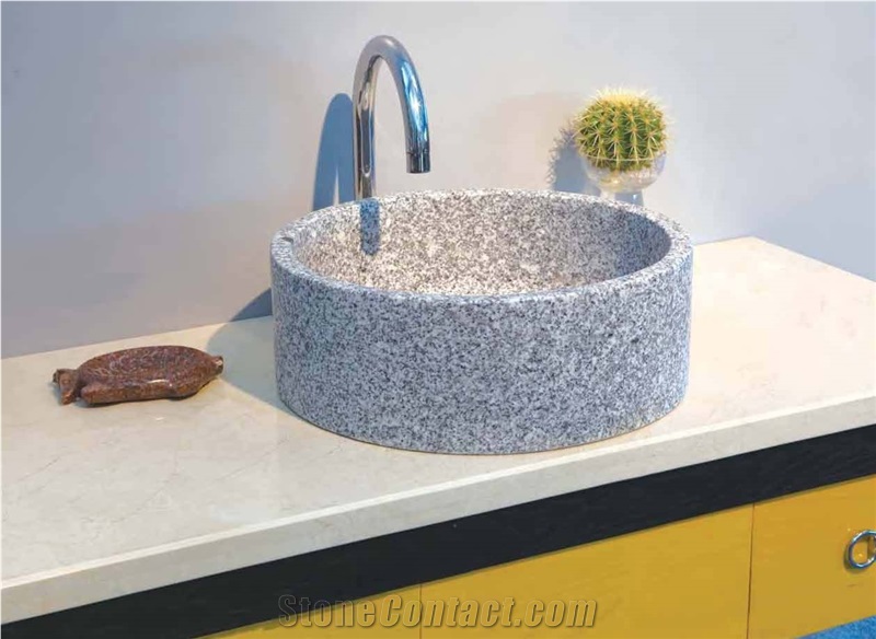 Grey Granite, G603, Wash Bowls, Bathroom Sinks