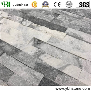 Grey Quartzite Split Cultured Stone for Wall
