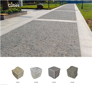 Red Porphyry, G666, China Paver Stone,Cube Stone