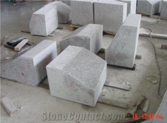 Sesame White Side Stone, G603 Granite Curbs