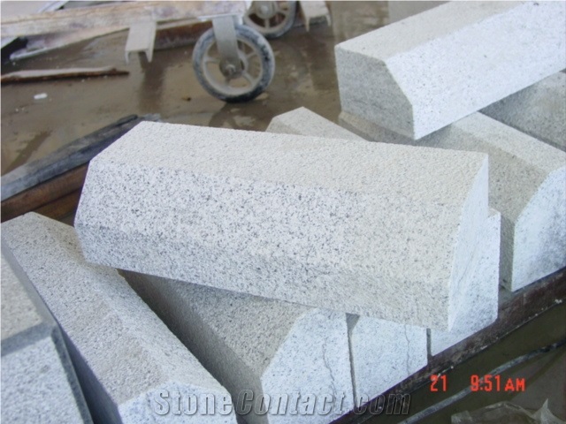Sesame White Side Stone, G603 Granite Curbs