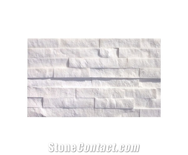 White Culture Stone/Slate, Stacked Stone Veneer