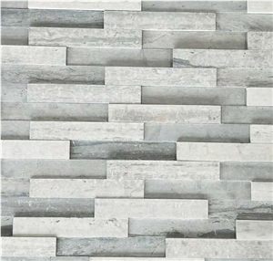 White Wood Vein, Marble Stone Wall Cladding Panels