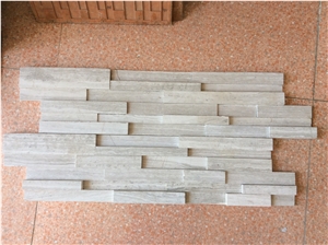 White Wooden Marble Stone Cultured Stone