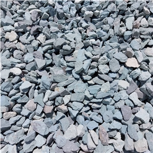 Black Marble Chips, Crushed Stone