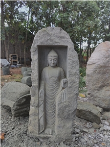 Standing Budha Inside Sculpture