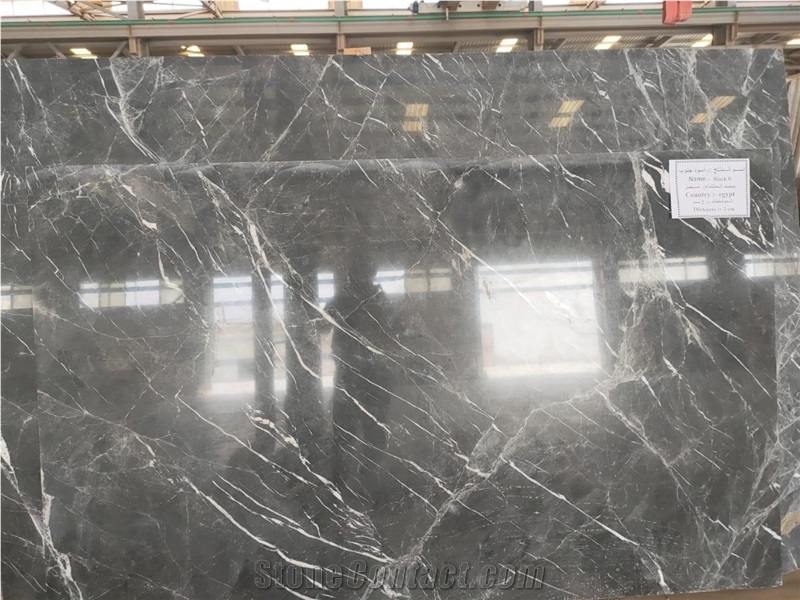 South Black Marble Slabs