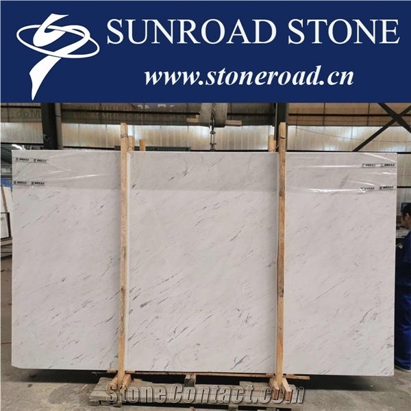 New Sivec White Marble Polished Slabs Flooring Tiles