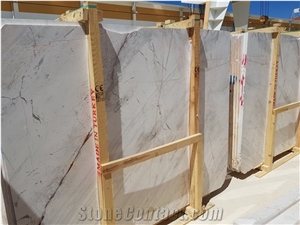 Pieris Dolomite Marble Bookmatched Slabs