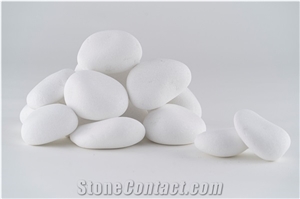 Thassos White Pebble / Thassos White Marble Pebbles,Gravels