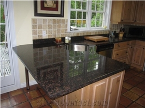 Tan Brown Granite Kitchen Countertop, Island Tops