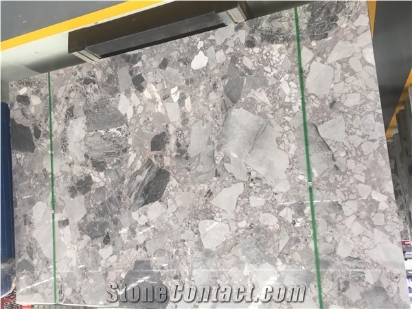 Popular Picasso Grey Natural Marble Slabs Floor Tiles