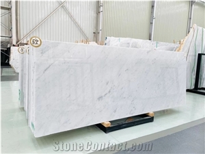White Marble Carrara Calacatta Slab Tile