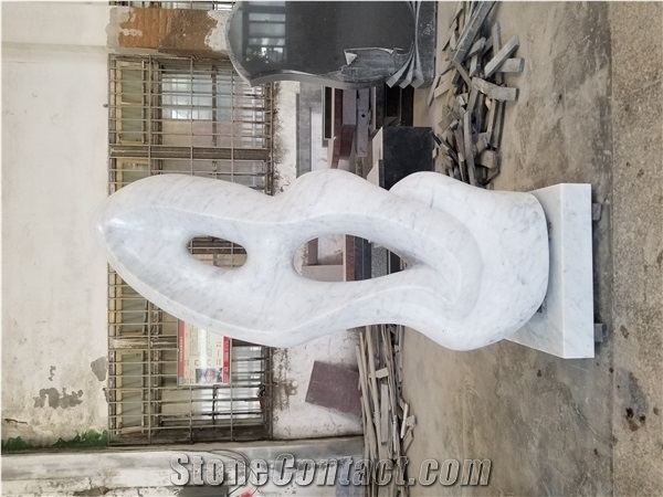 White Marble Garden Statues,Abstract,Modern Sculpture