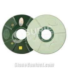 White Buff Polishing Plate - White Buff Polishing Disc