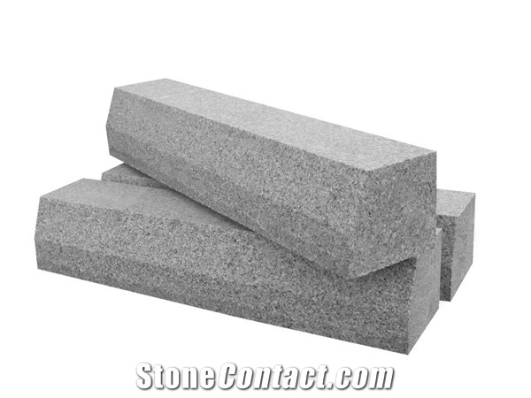 Strzegom Granite Sawn Cut Curbs, Granite Kerbstone