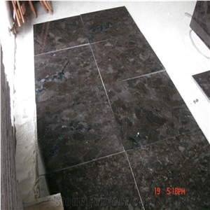 Angola Brown Granite Tile Indoor Decor French Pattern