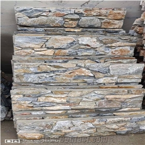 Blue Quartzite Stacked Stone,Outdoor Wall Application
